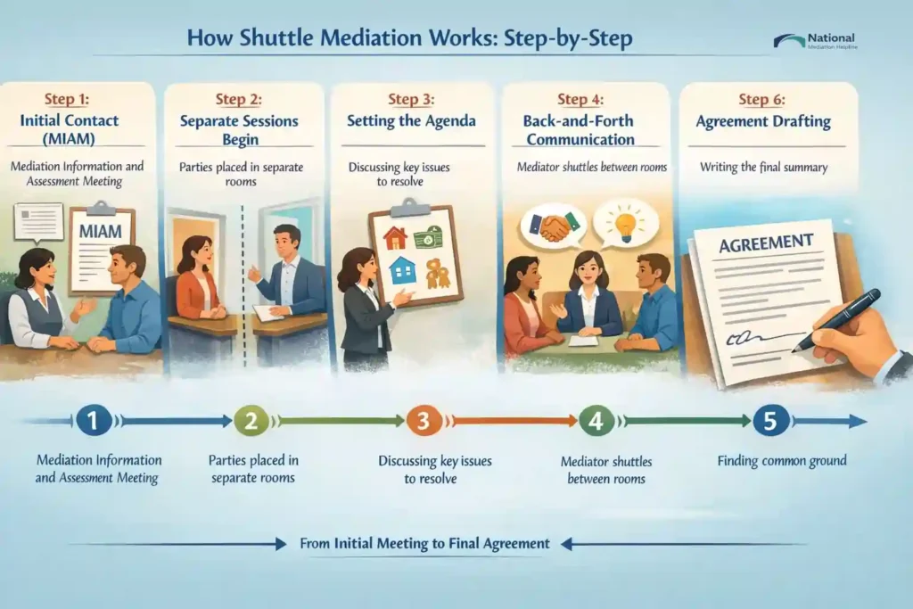 How Shuttle Mediation Works: Step-by-Step Basildon