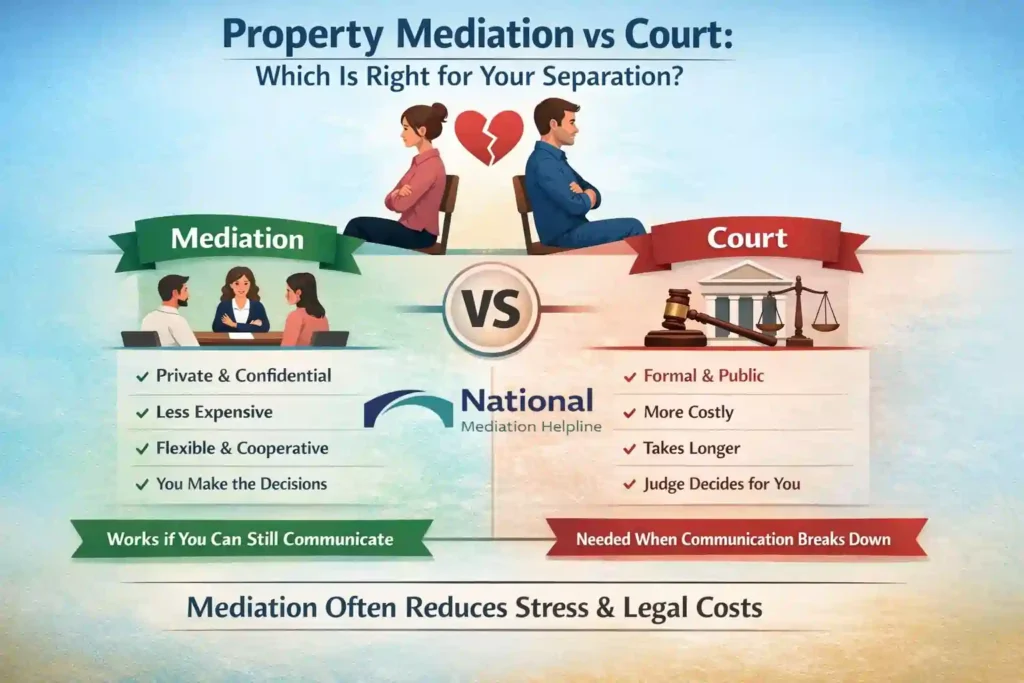 Property Mediation vs Court: Which Is Right for Your Separation Basildon?