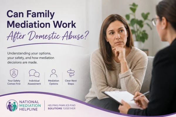 Can Family Mediation Basildon Work After Domestic Abuse?